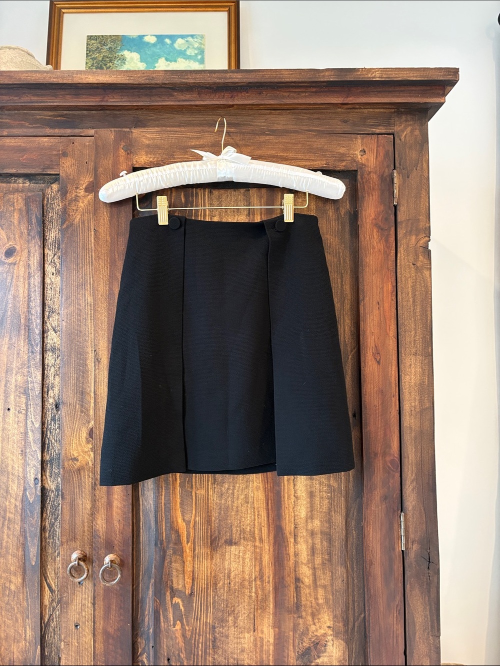 Club Monaco Black Mini Skirt